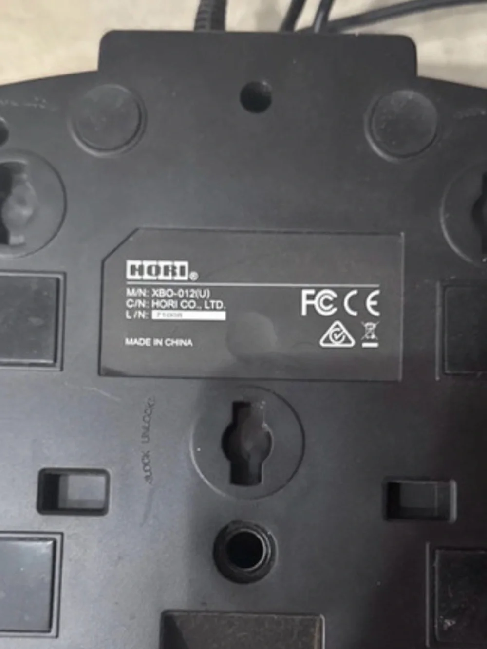 Racing Wheel Controller in Black and Silver